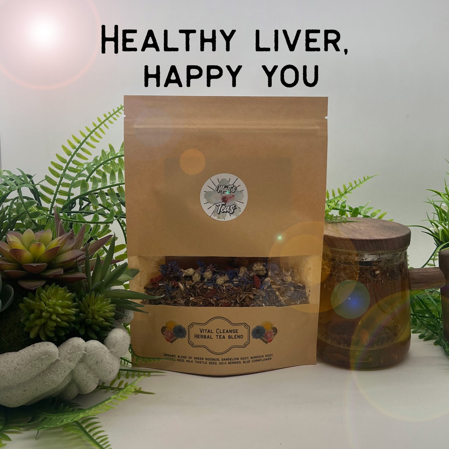 Vital Cleanse herbal tea blend