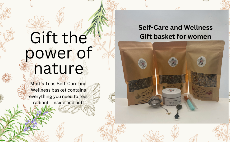 Wellness and self-care basket for women health (all organic)