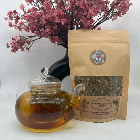 Marshmallow root tea blend