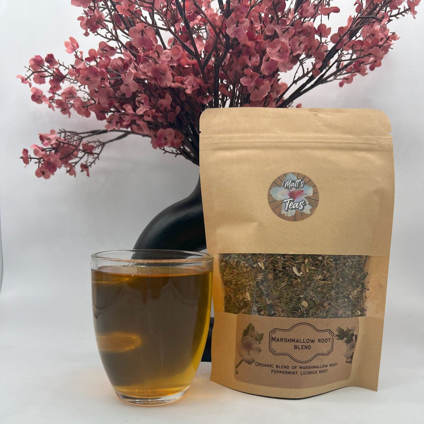 Marshmallow root tea blend