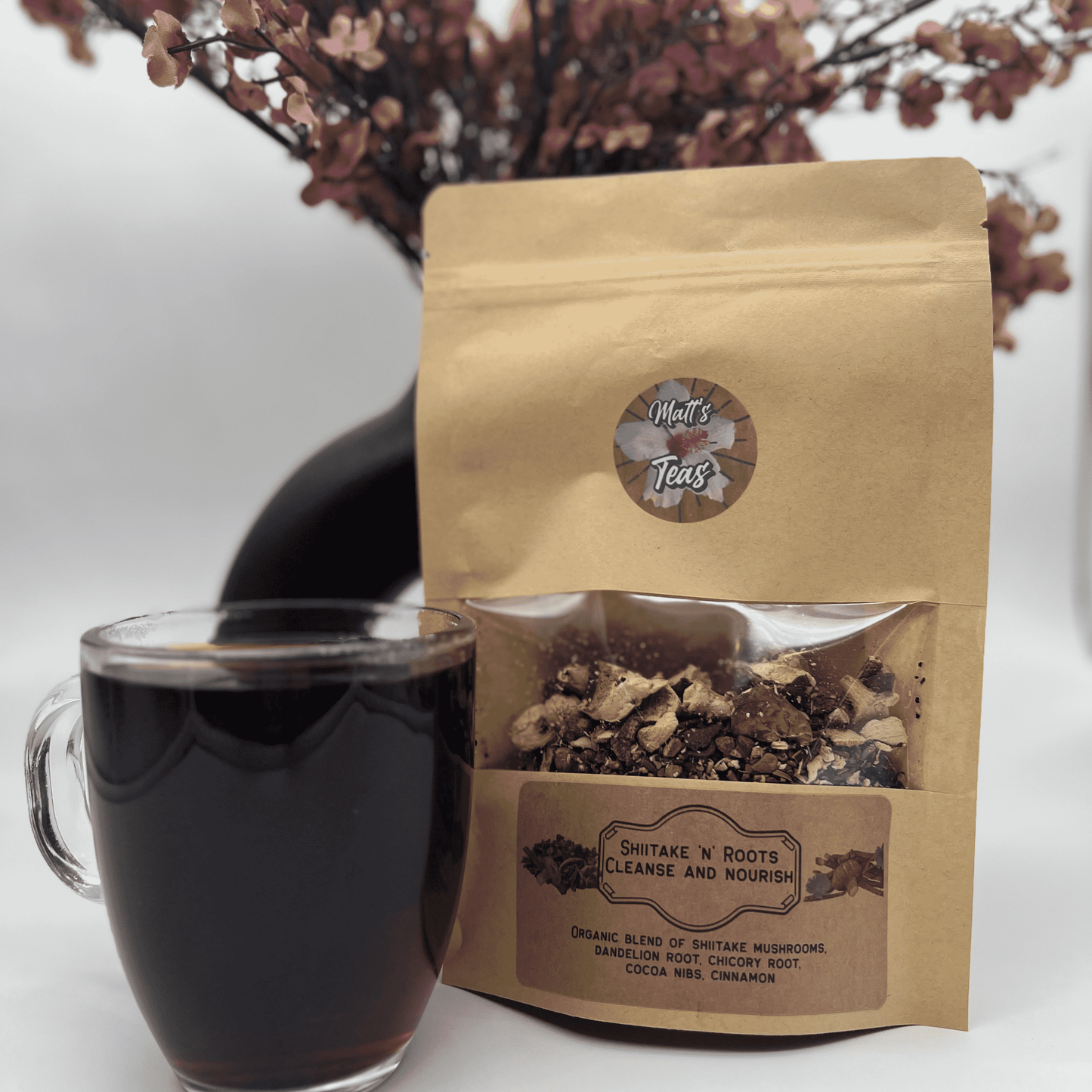 Shiitake ‘n’ Roots Cleanse ‘n’ Nourish Organic Herbal Tea Blend