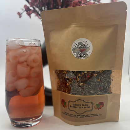 Summer Bliss Organic herbal tea blend