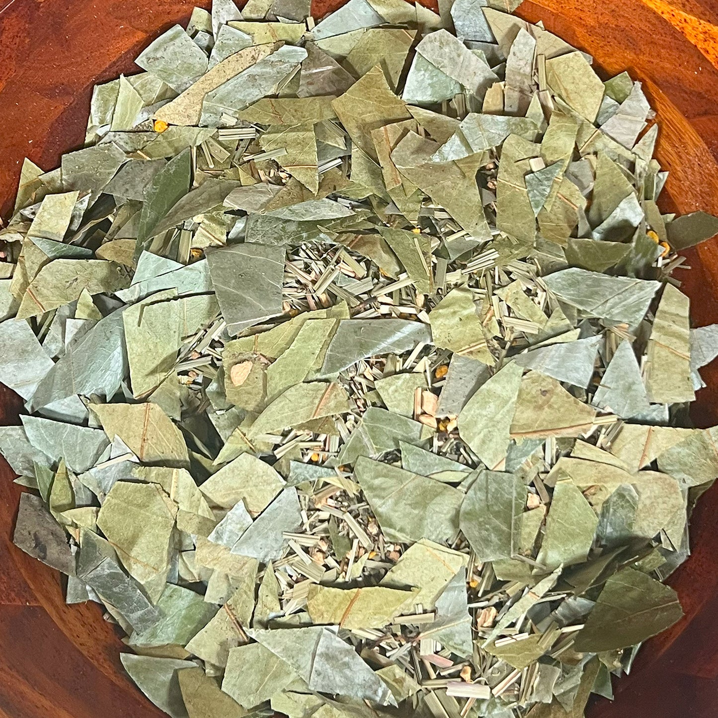 Soursop Zest organic loose leaf herbal tea soursop lemongrass ginger turmeric peppermint healthy tea