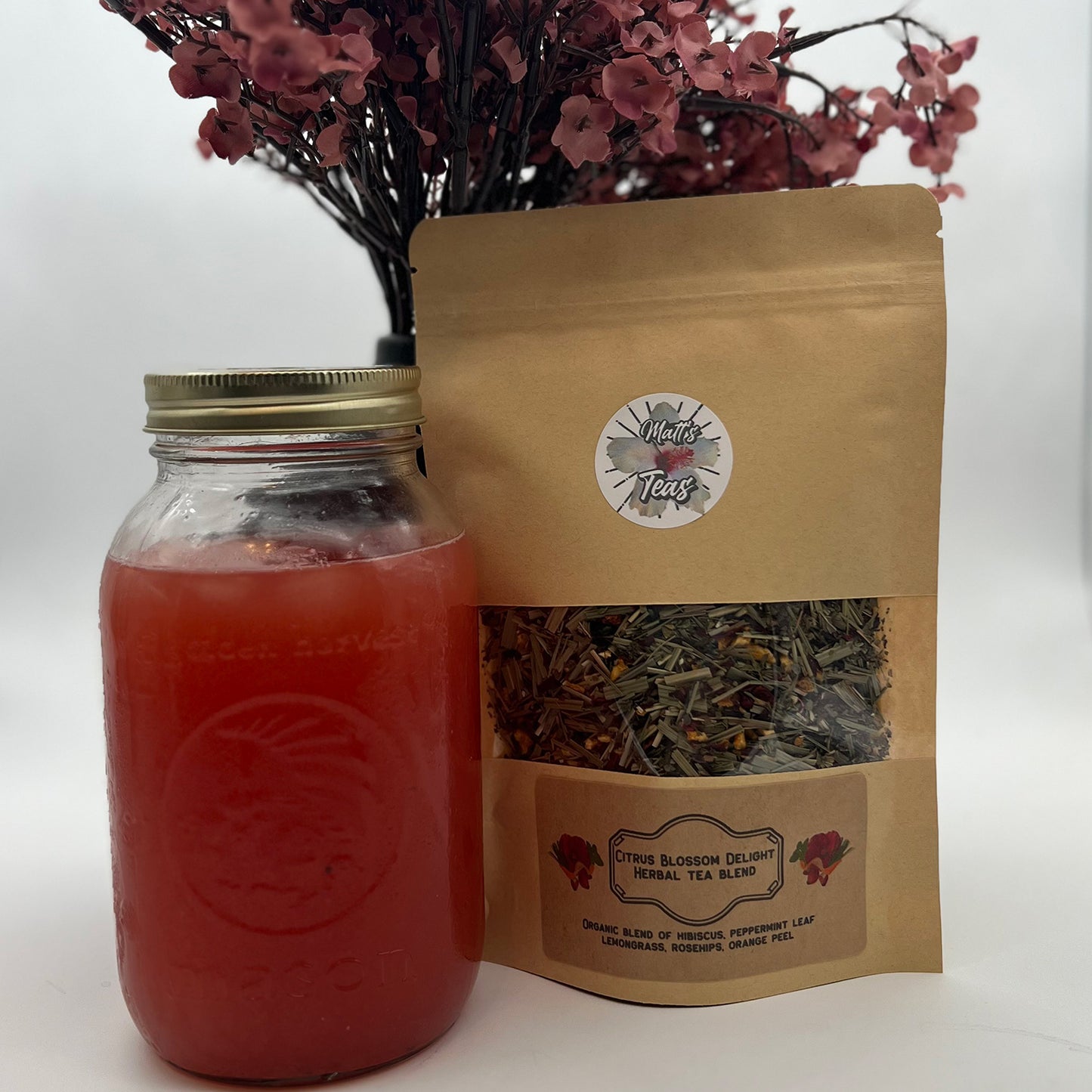 Citrus Blossom Delight Organic Herbal Tea