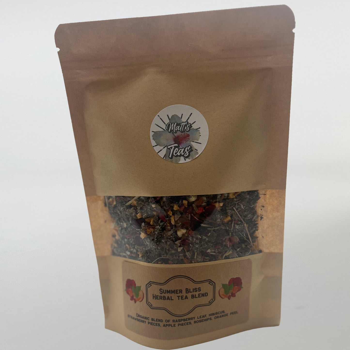 Summer Bliss Organic herbal tea blend