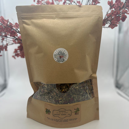 Goddess Balance and Comfort organic herbal tea blend