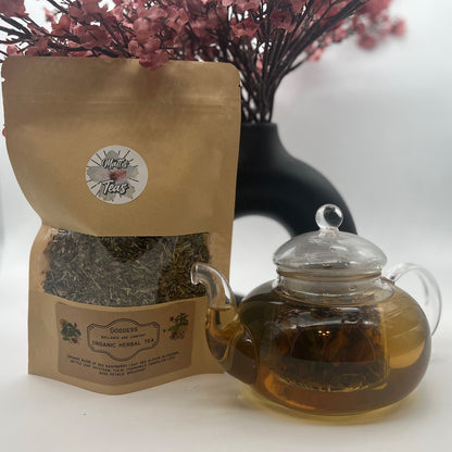 Goddess Balance and Comfort organic herbal tea blend