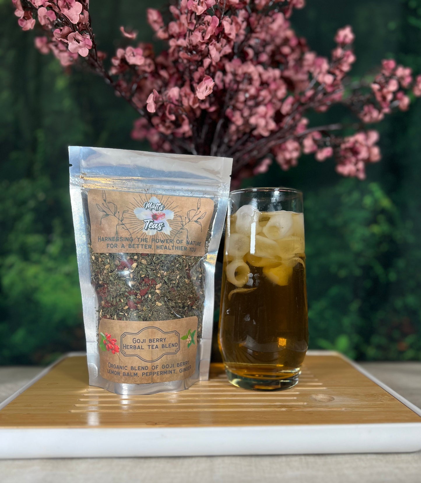 Goji berry herbal tea blend