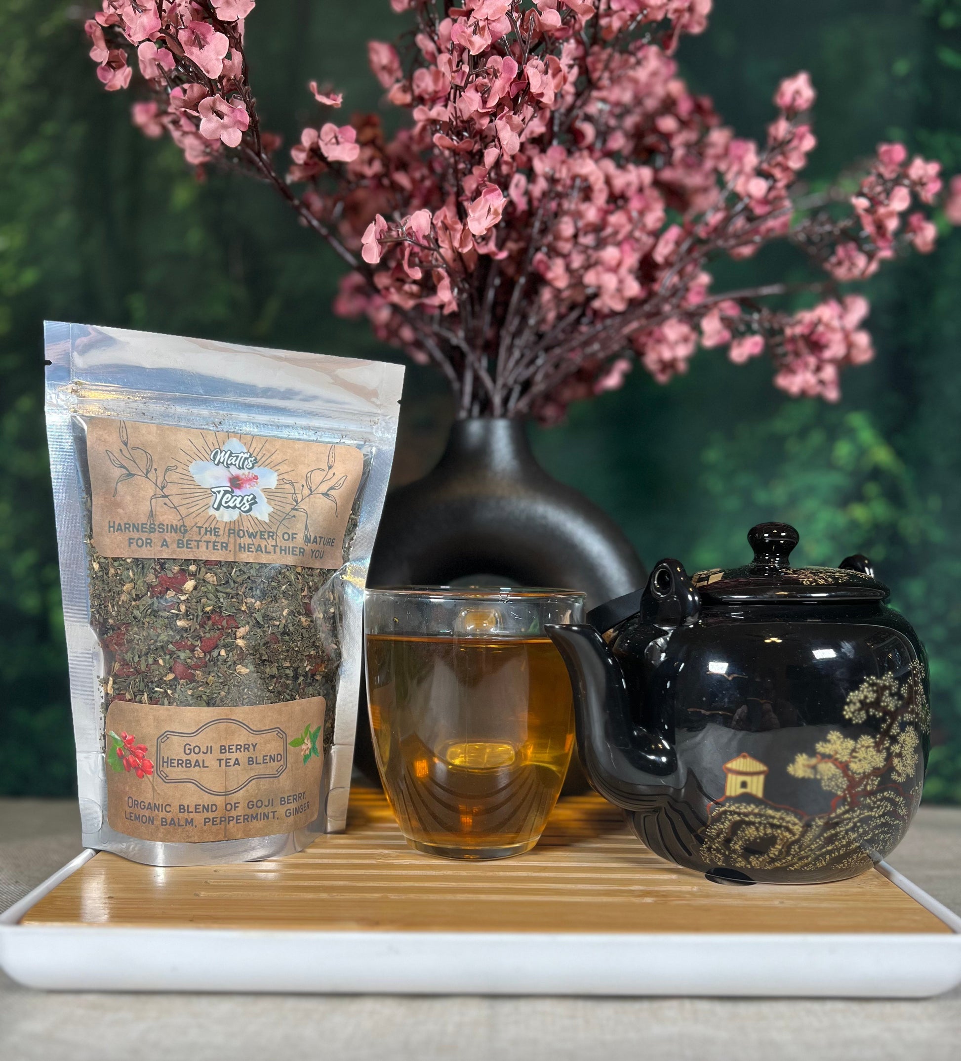 Goji berry herbal tea blend