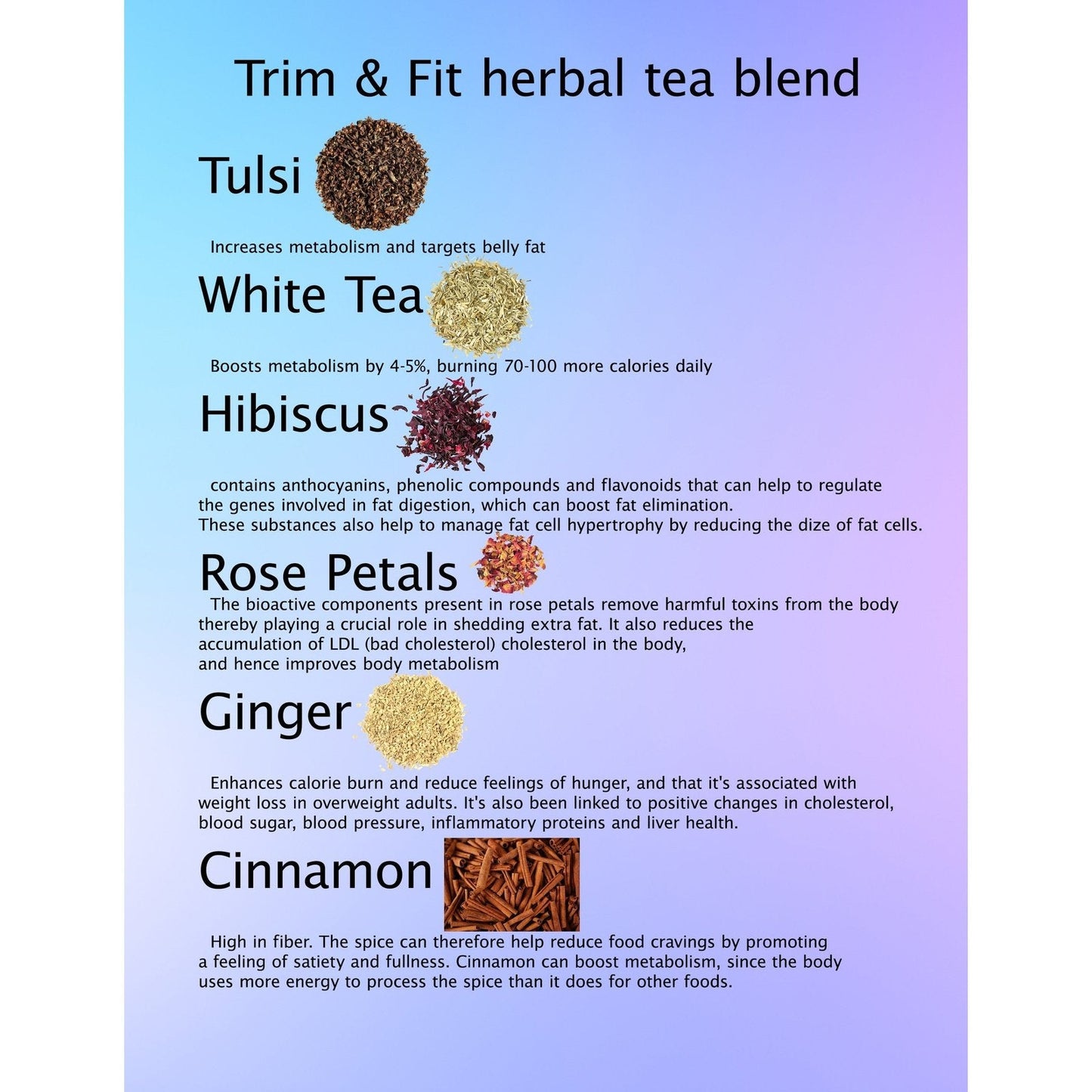 Trim&Fit herbal tea blend